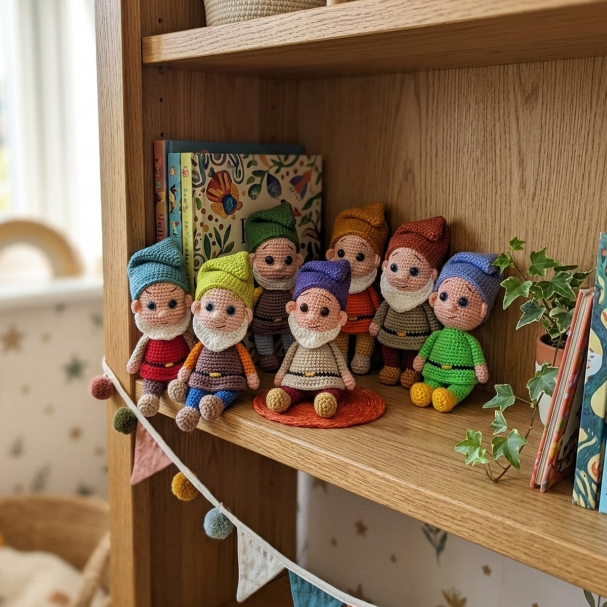 Crochet 7 Dwarfs Pattern