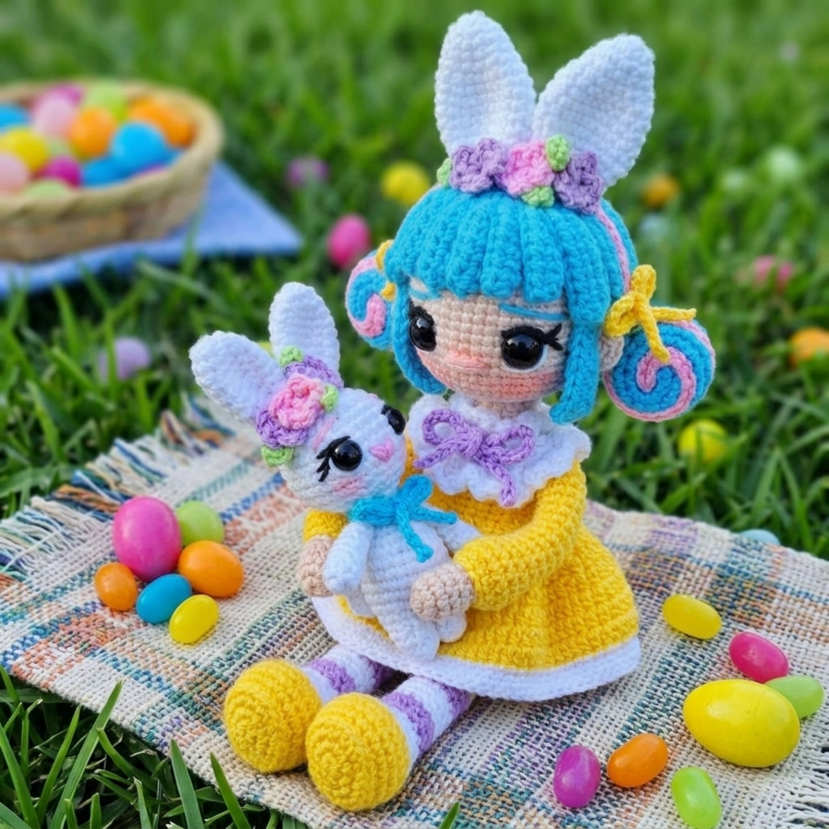 Crochet Aria Easter Girl Pattern