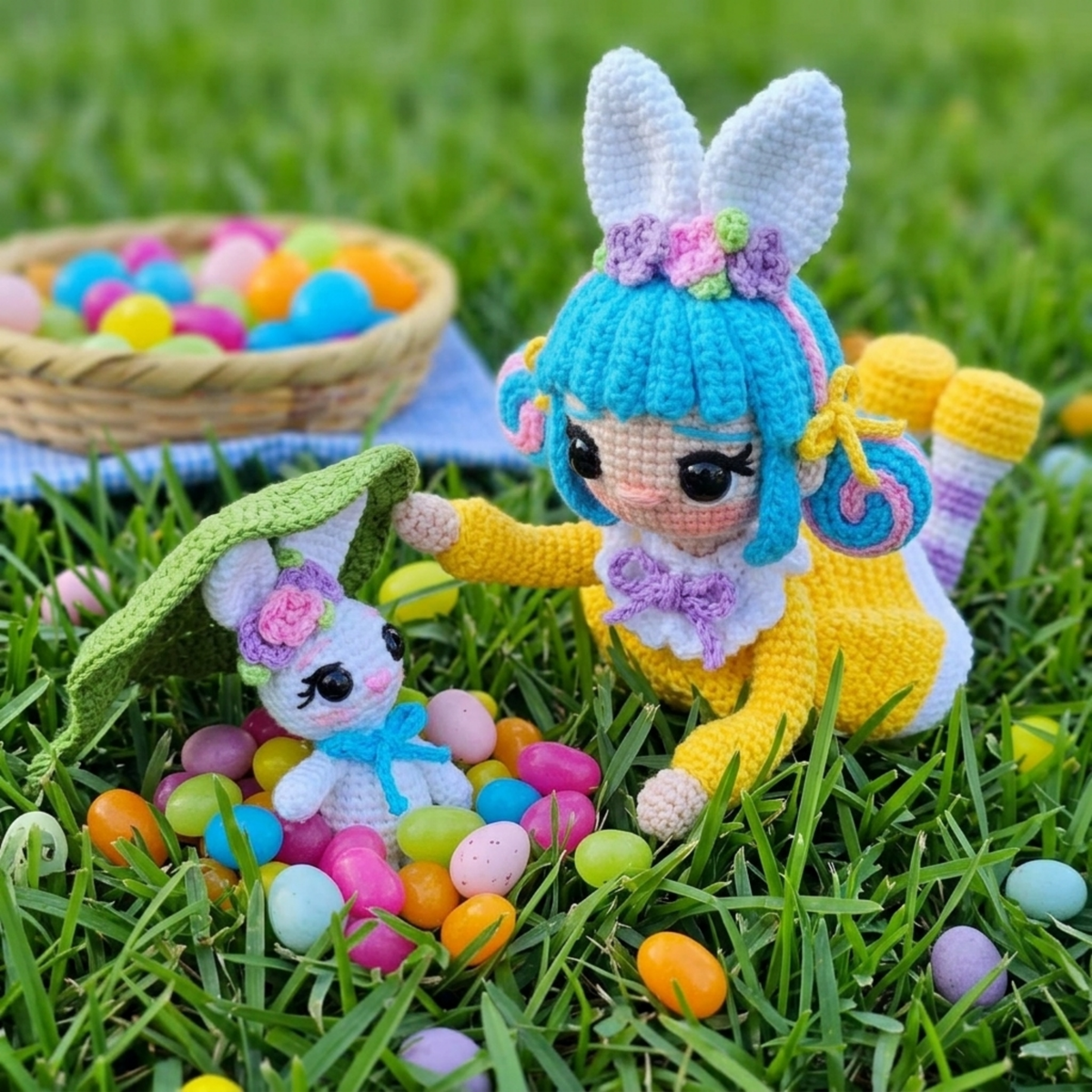Crochet Aria Easter Girl Pattern