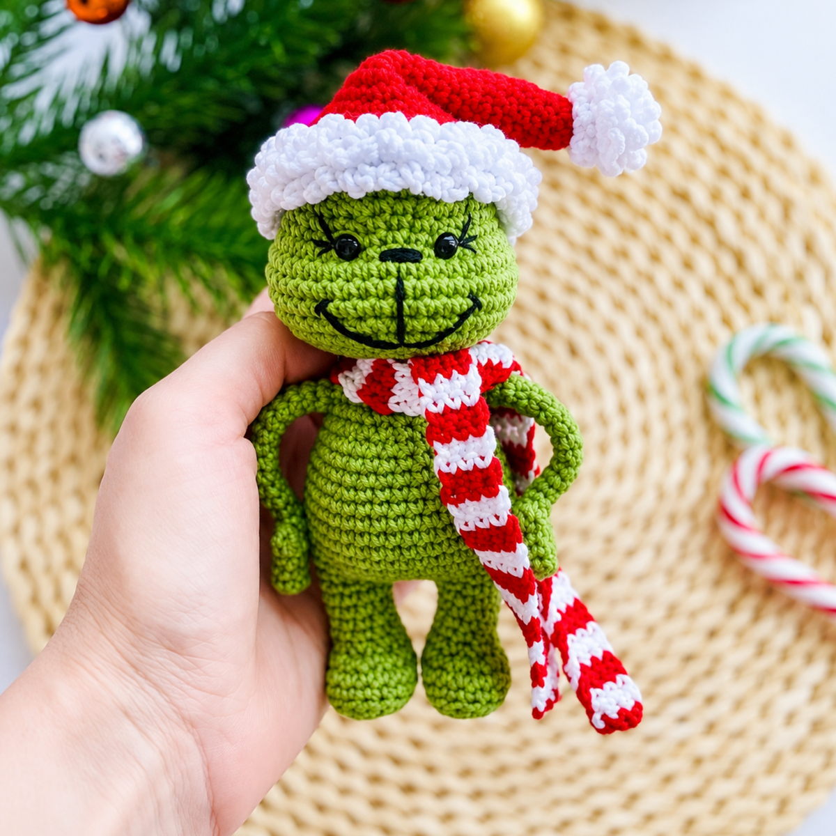 Crochet Baby Grinchmas Amigurumi Pattern