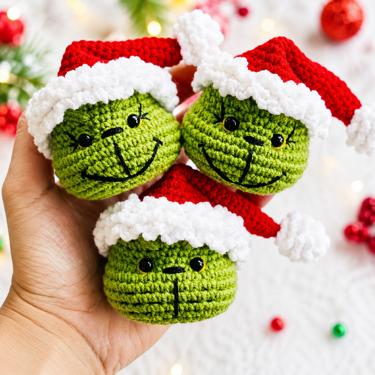 Crochet Baby Grinchmas Amigurumi Pattern
