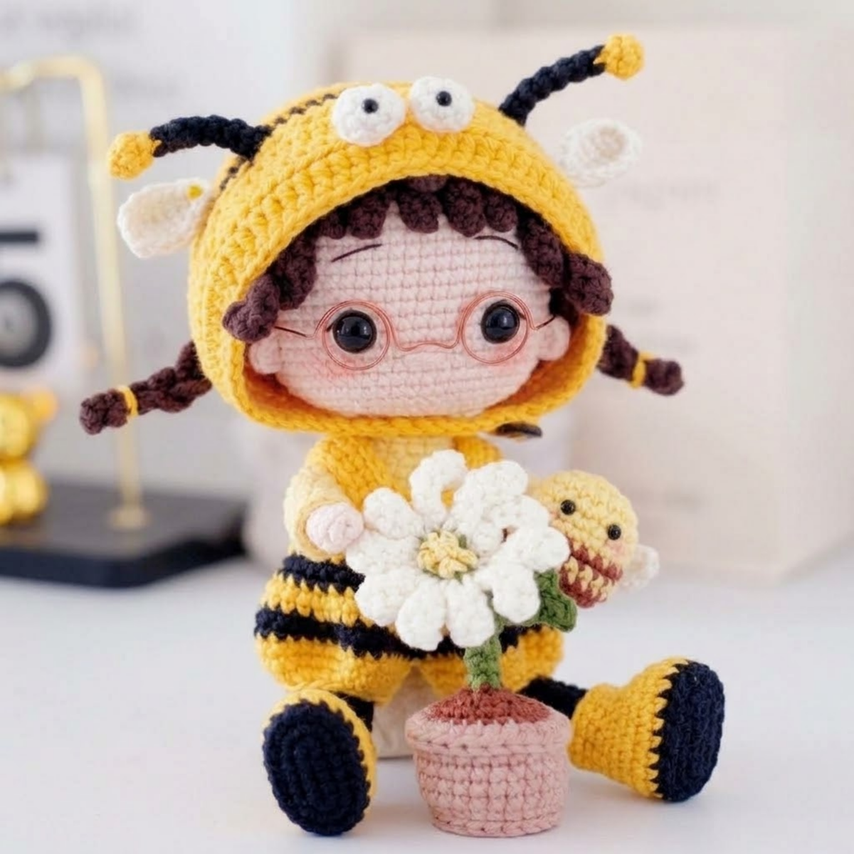 Crochet Bee Doll Pattern