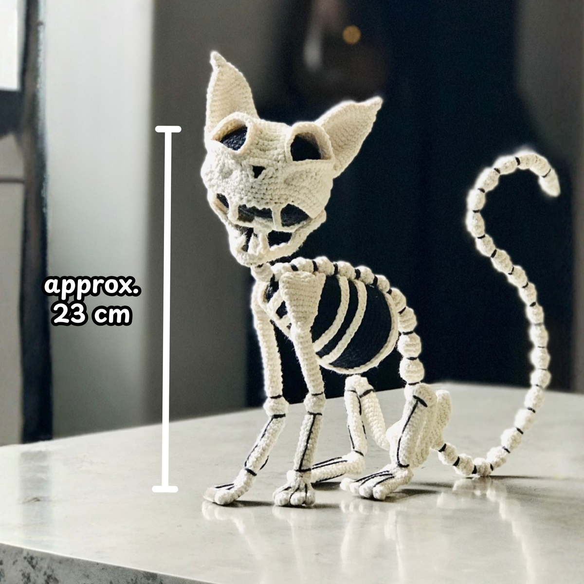 Crochet Bone Kitty Amigurumi Pattern