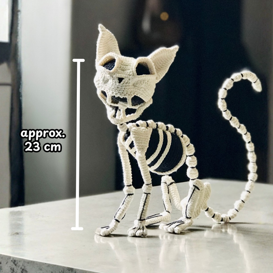 Crochet Bone Kitty Amigurumi Pattern