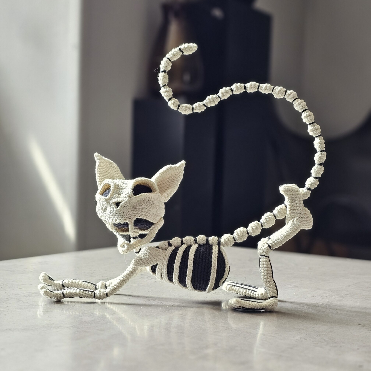 Crochet Bone Kitty Amigurumi Pattern
