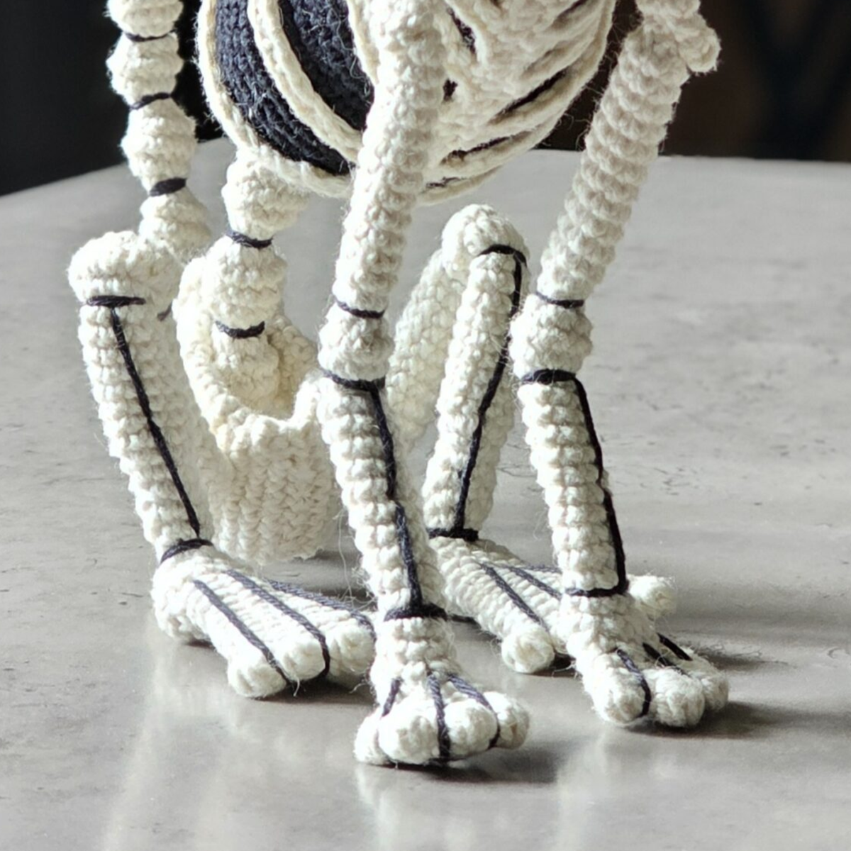 Crochet Bone Kitty Amigurumi Pattern