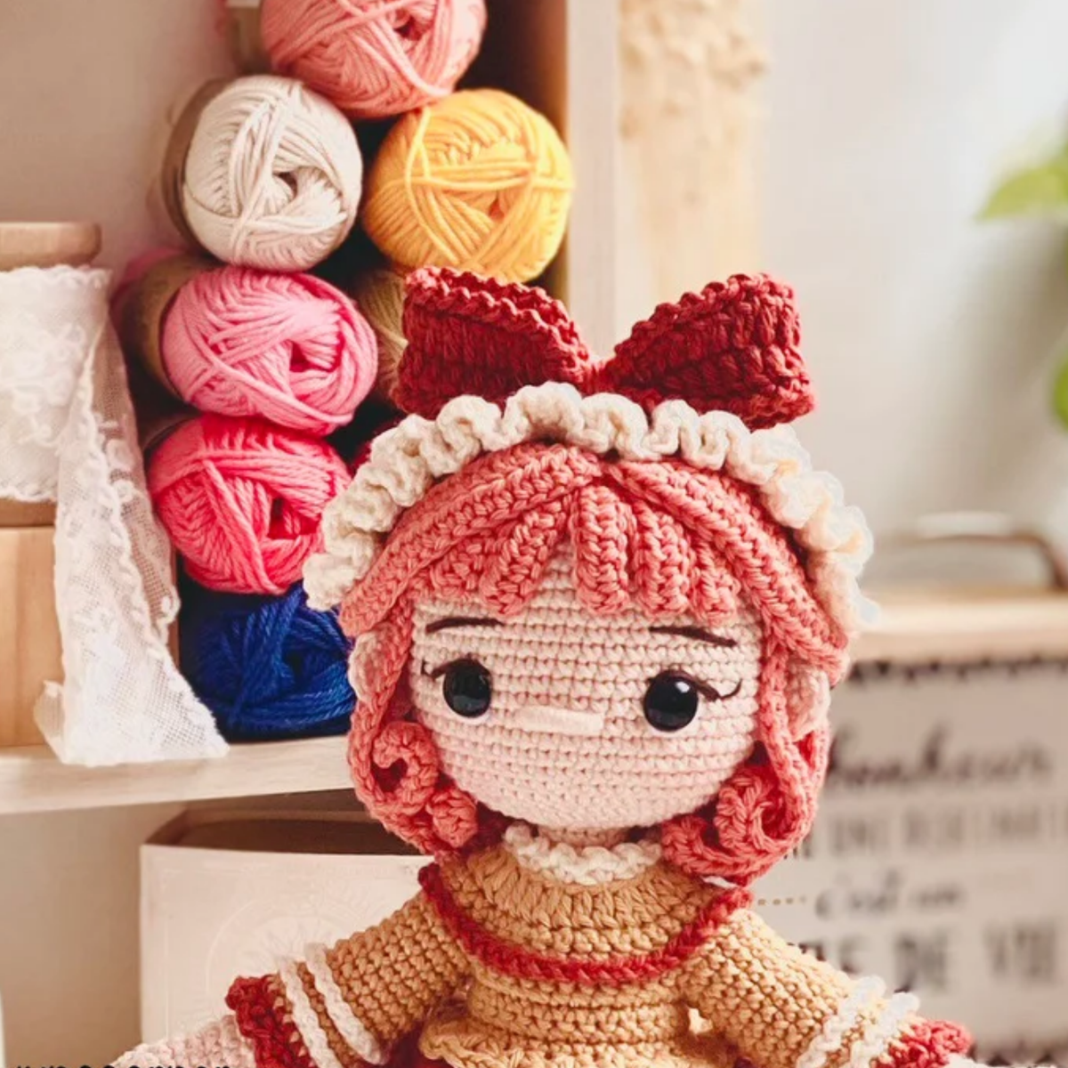 Crochet Charlotte Amigurumi Doll Pattern