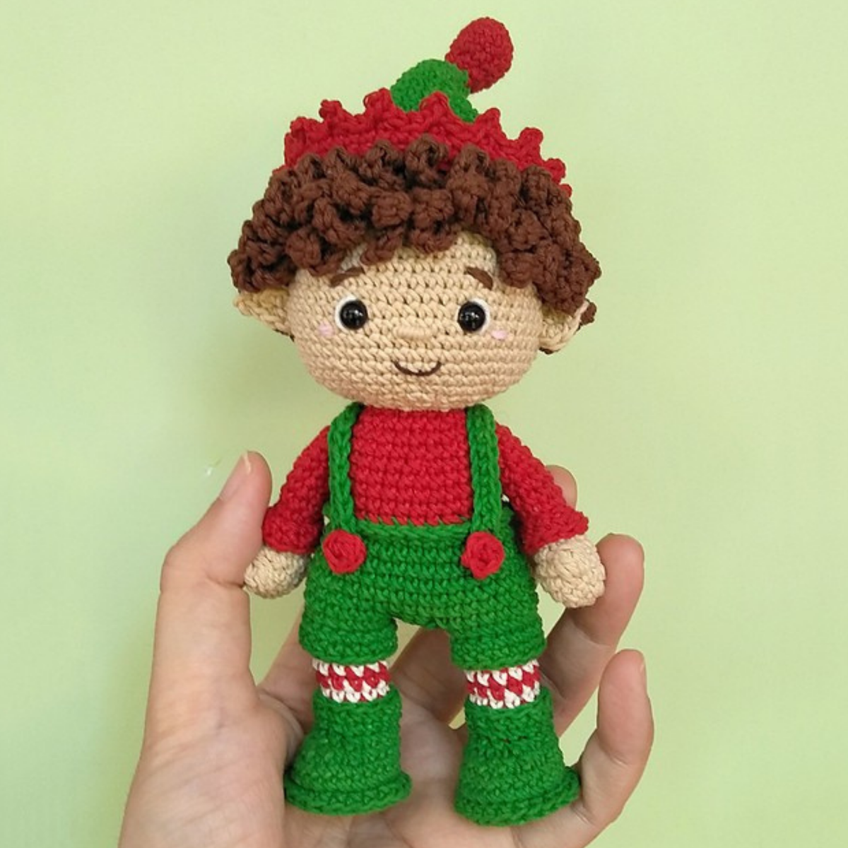 Crochet Christmas Friends Collection Pattern (4 Characters)