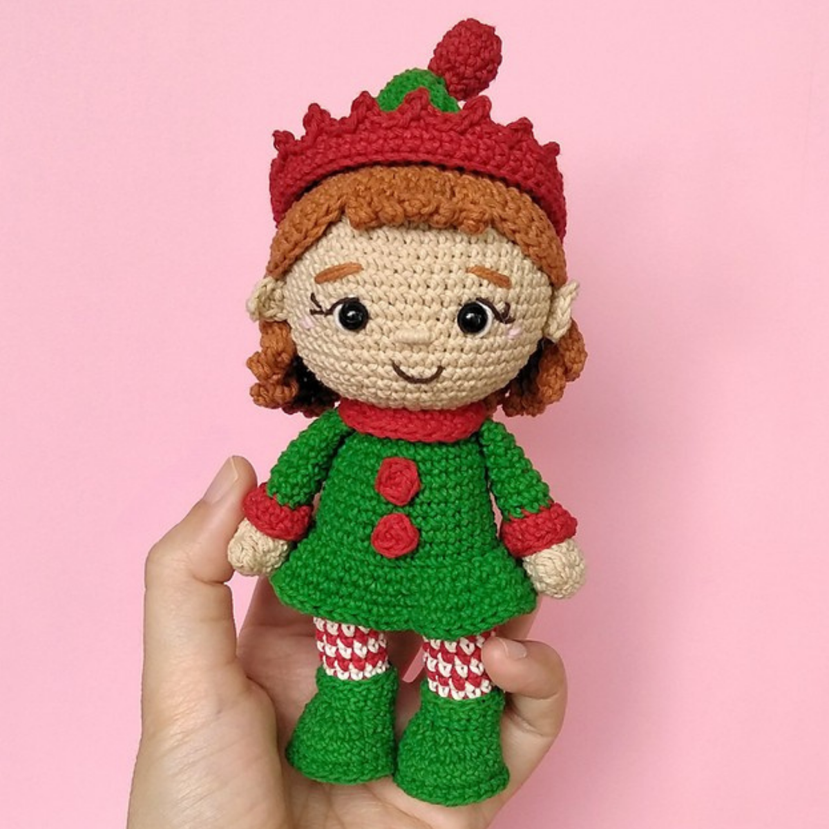 Crochet Christmas Friends Collection Pattern (4 Characters)