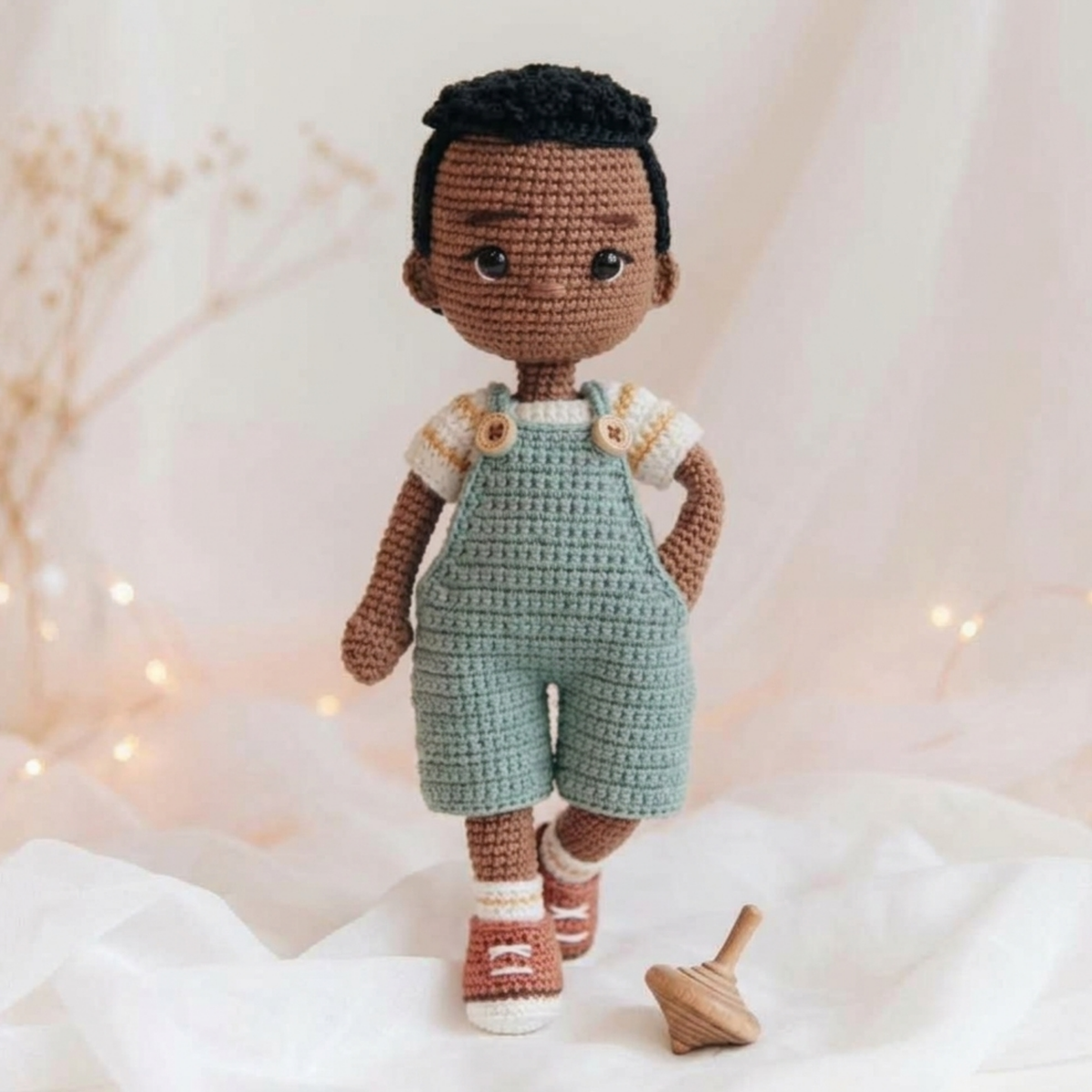Crochet Doll Tony Pattern