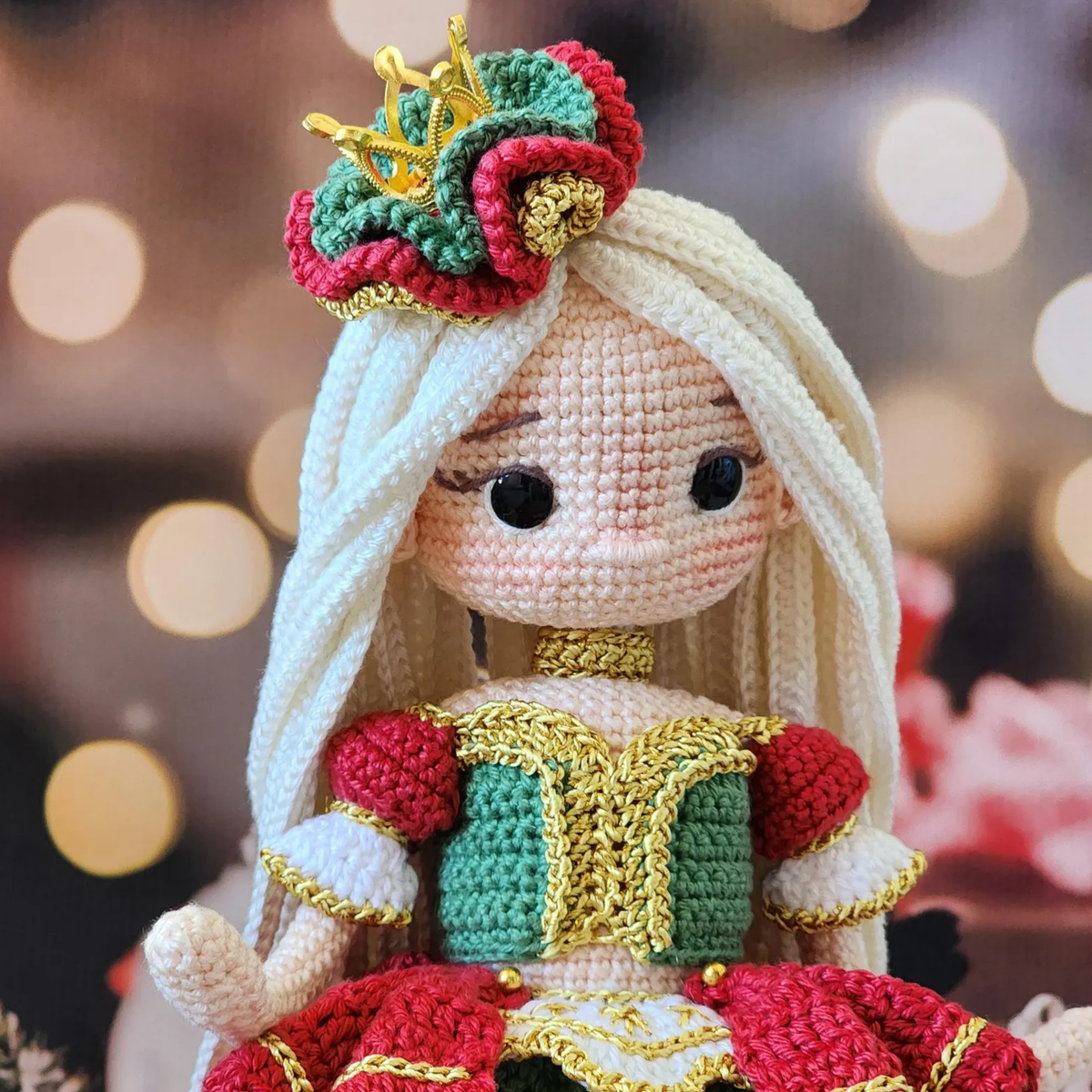 Crochet Elara Doll and Chip Pattern