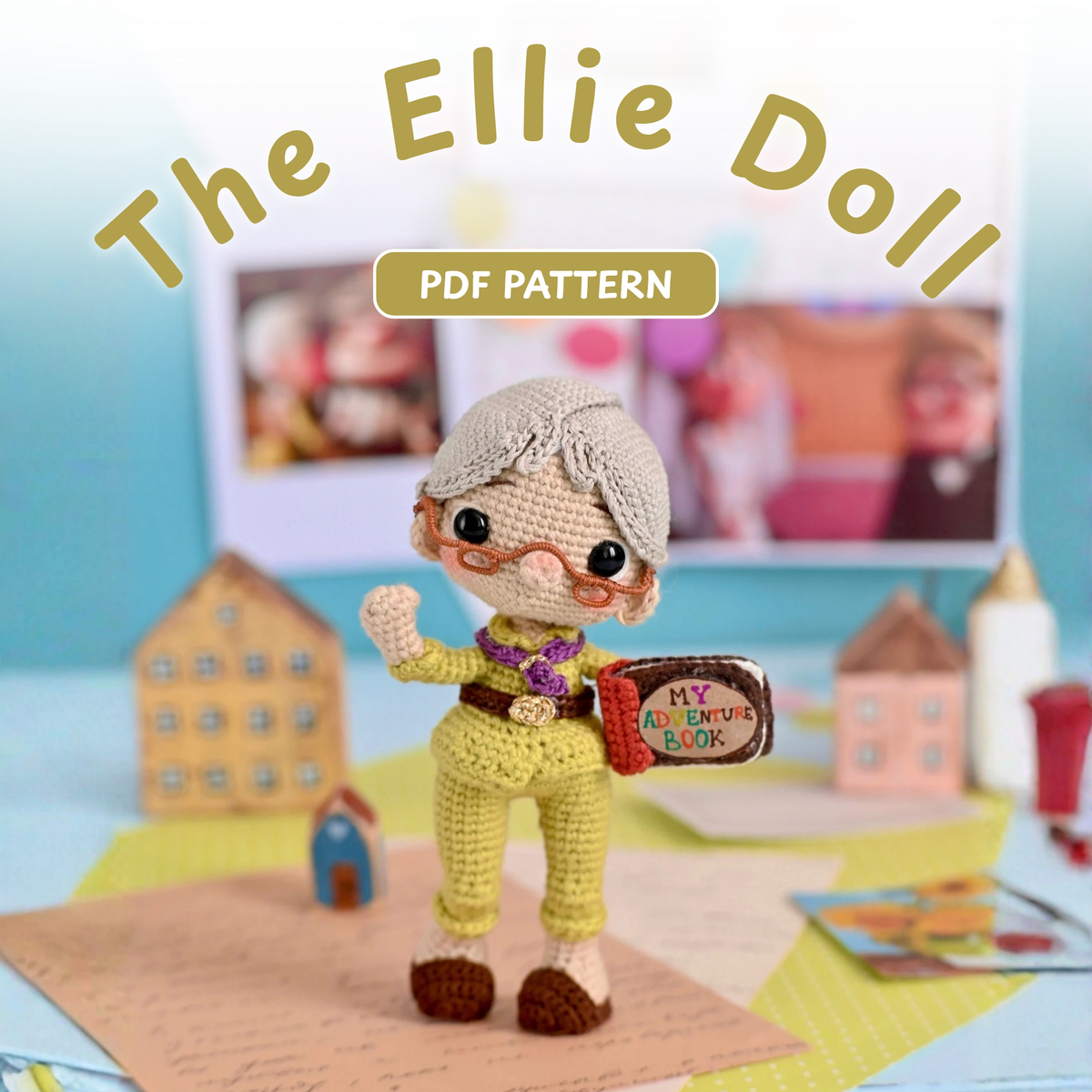 Crochet Ellie Fredriksen Pattern