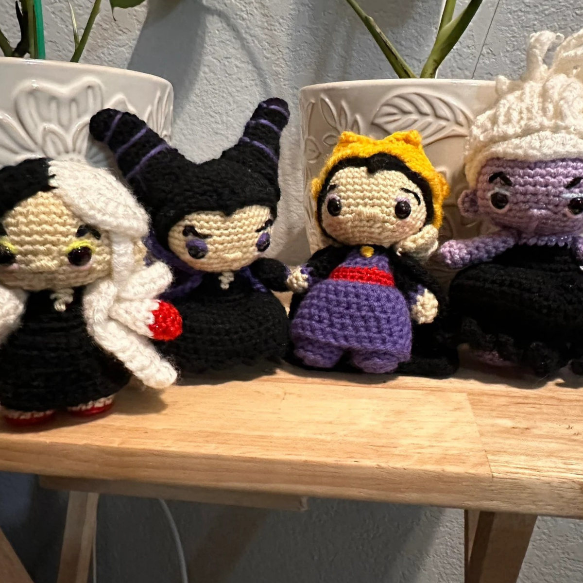 Crochet Evil Queen Sisters Amigurumi Pattern (4 Characters)