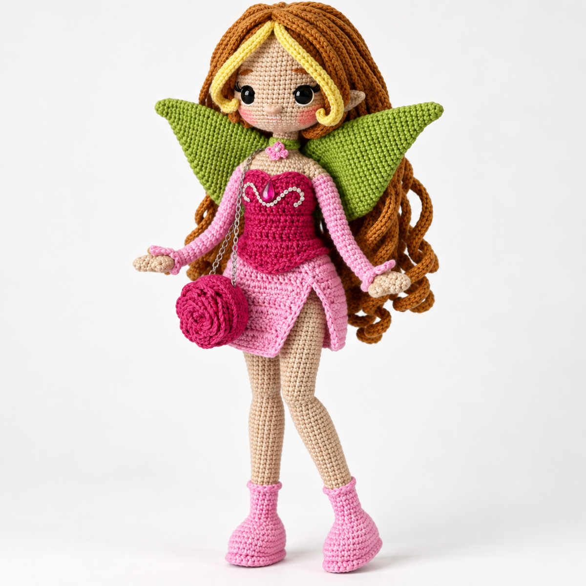 Crochet Flora Amigurumi Fairy Doll Pattern