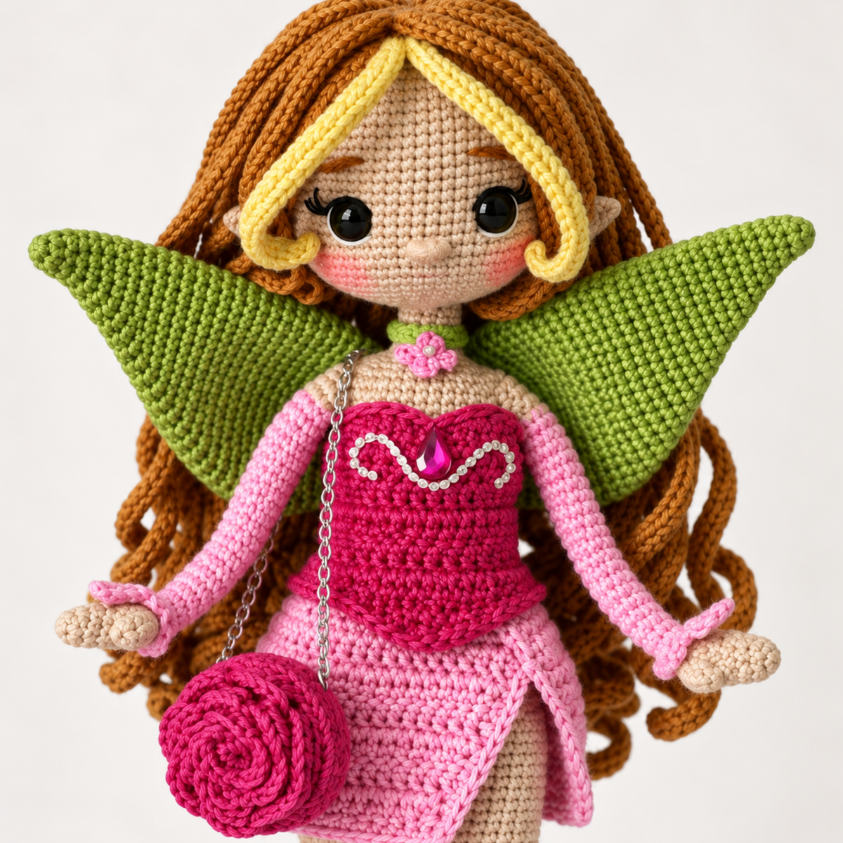Crochet Flora Amigurumi Fairy Doll Pattern