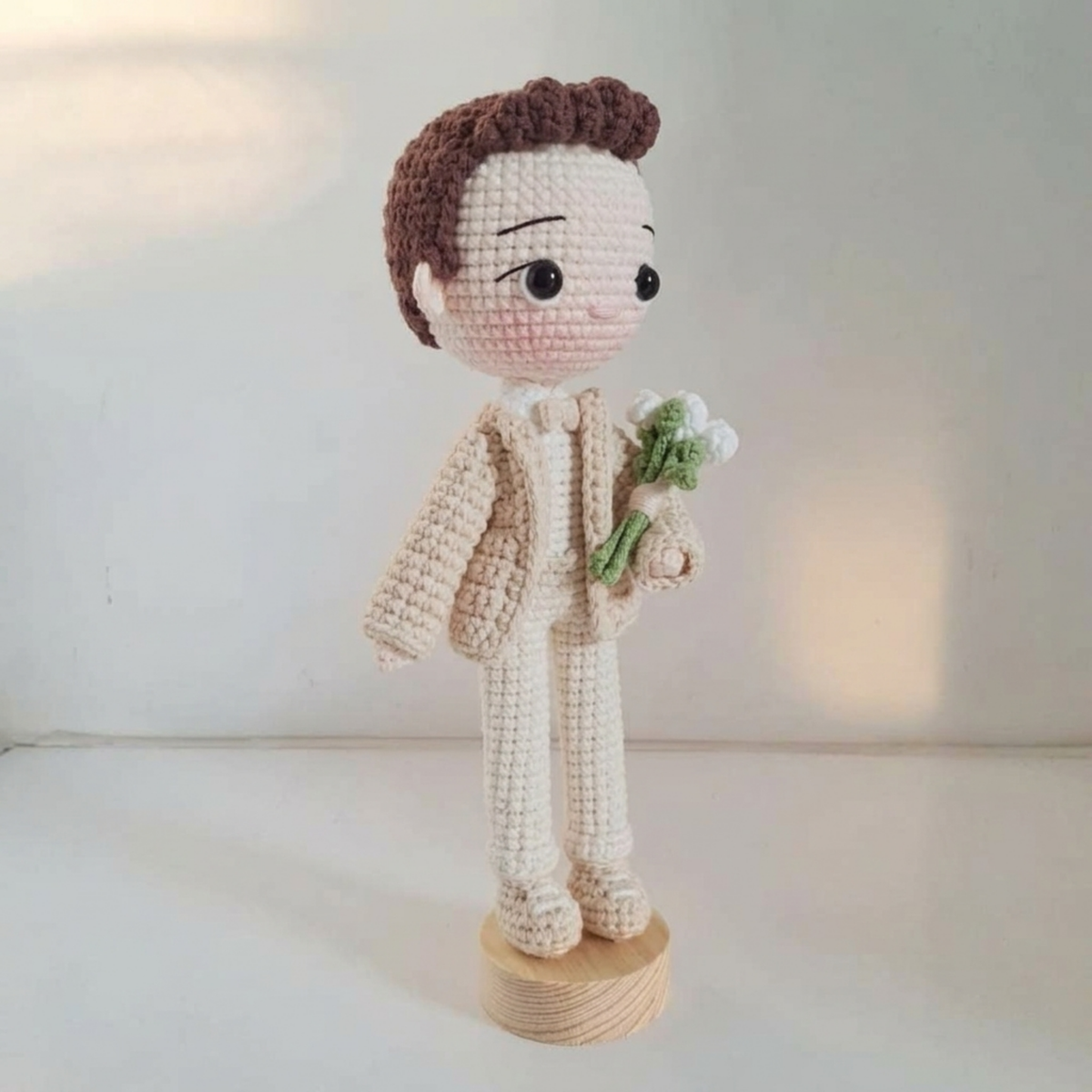 Crochet Gentle Groom Doll Pattern