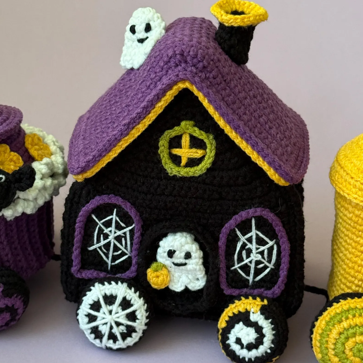 Crochet Halloween Train Pattern