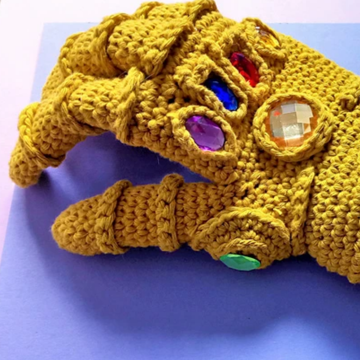 Crochet Infinity Gauntlet Pattern
