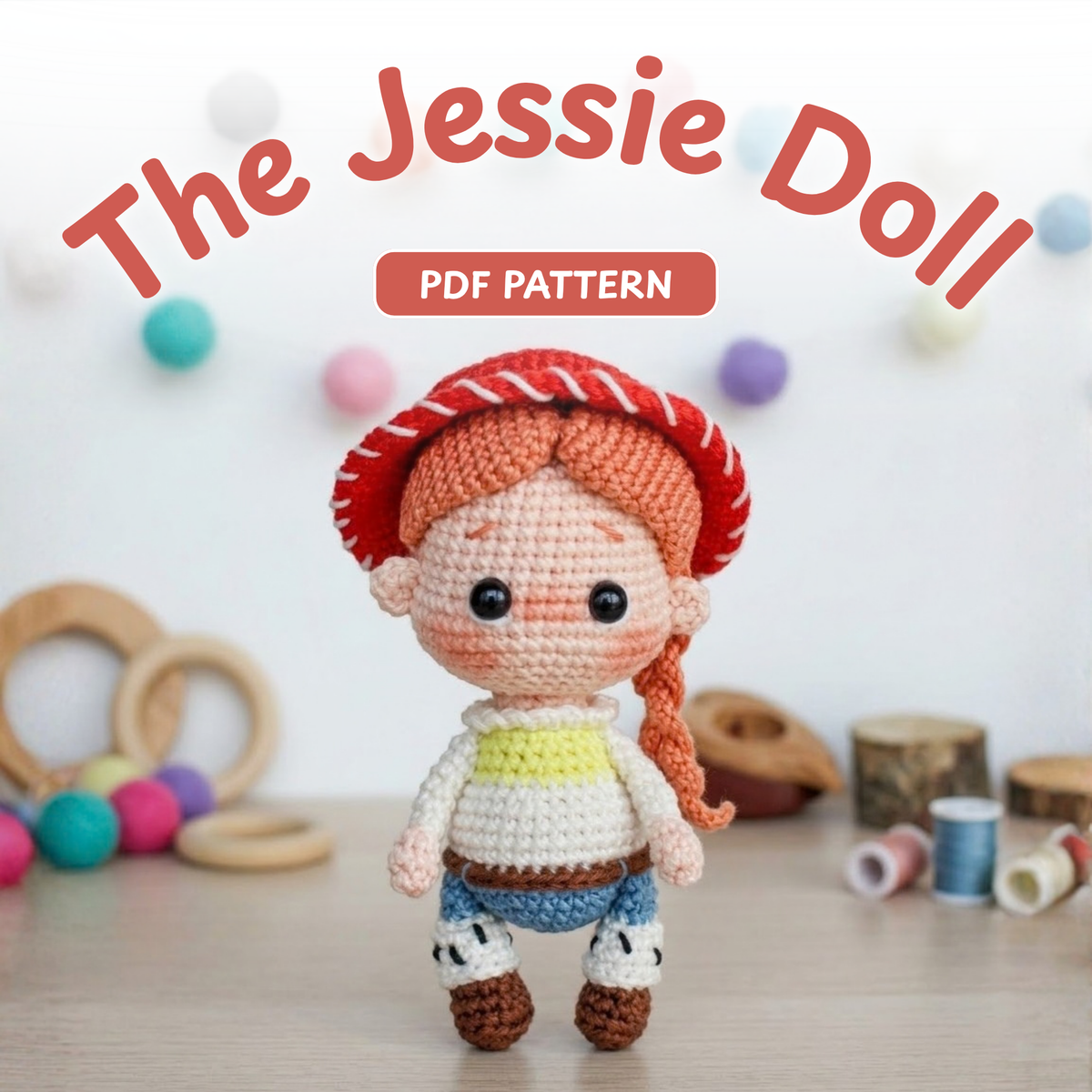 Crochet Jessie Doll Pattern