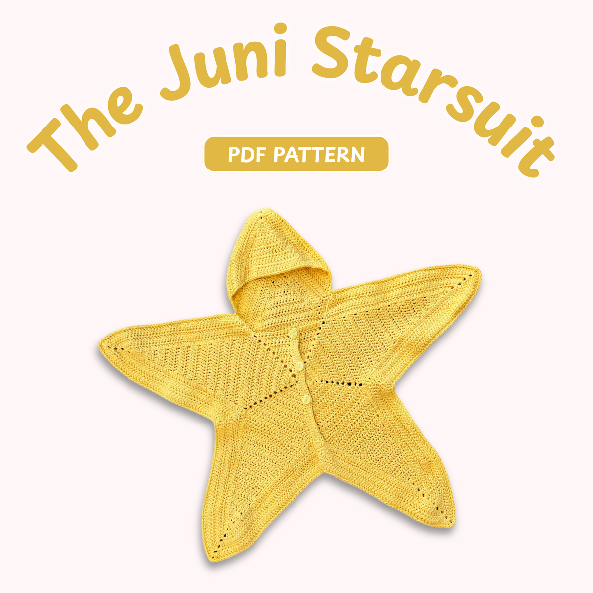 Crochet Juni Starsuit for Babies Pattern