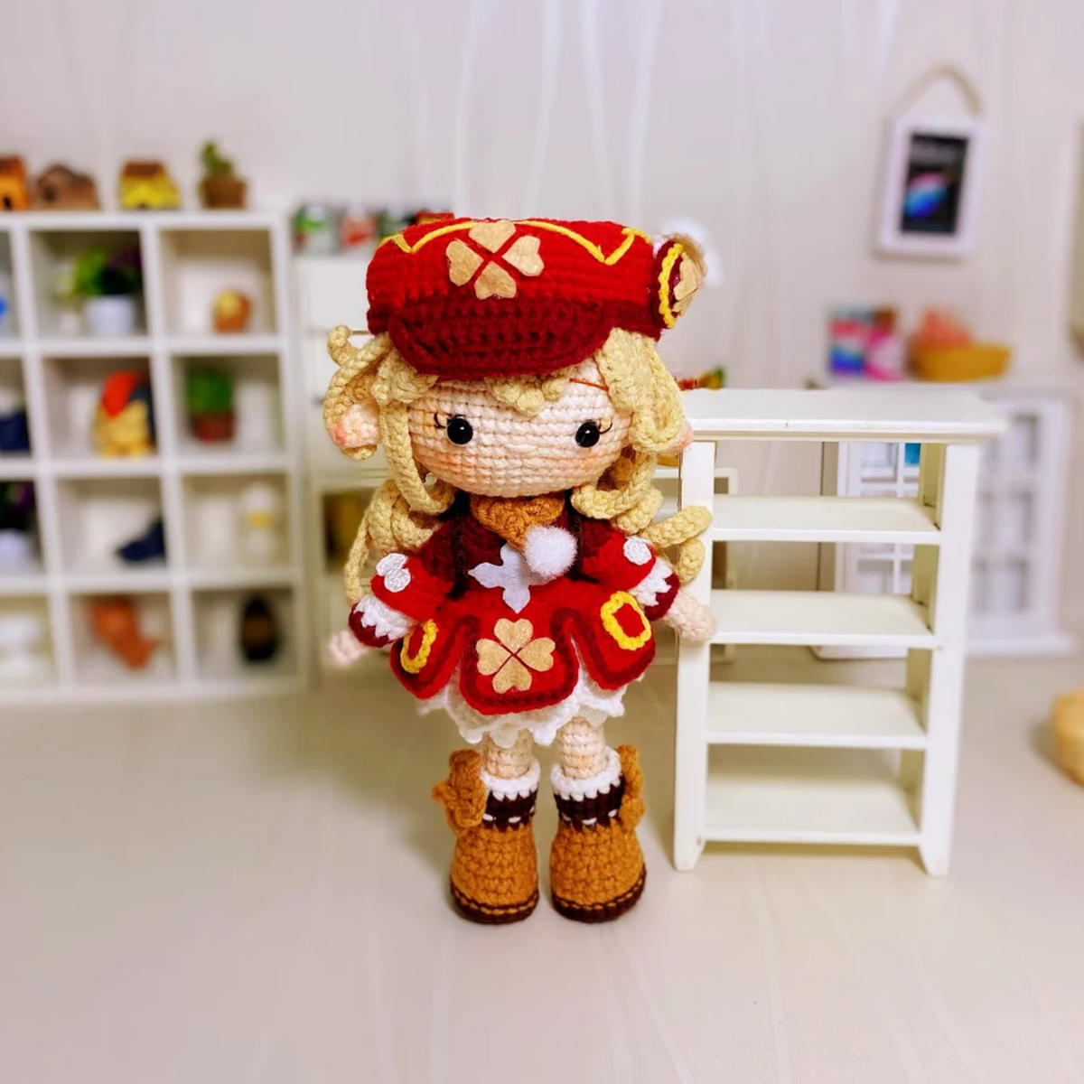 Crochet Klee Genshin Impact Chibi Doll Pattern