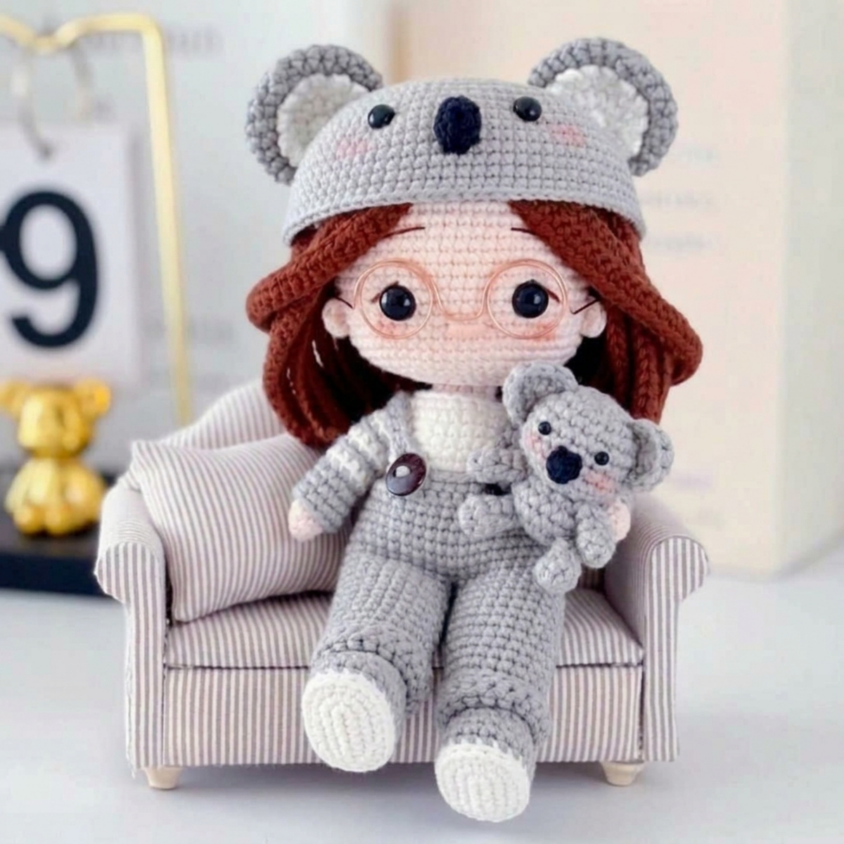 Crochet Koala Doll Pattern