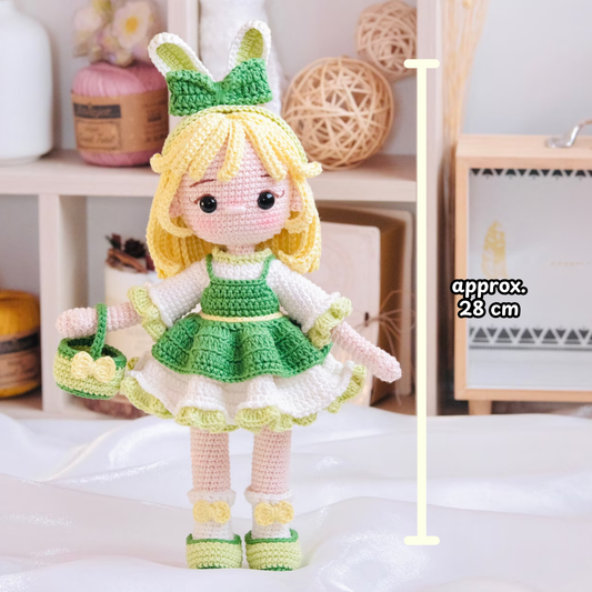 Crochet Lily Bunny Doll Pattern