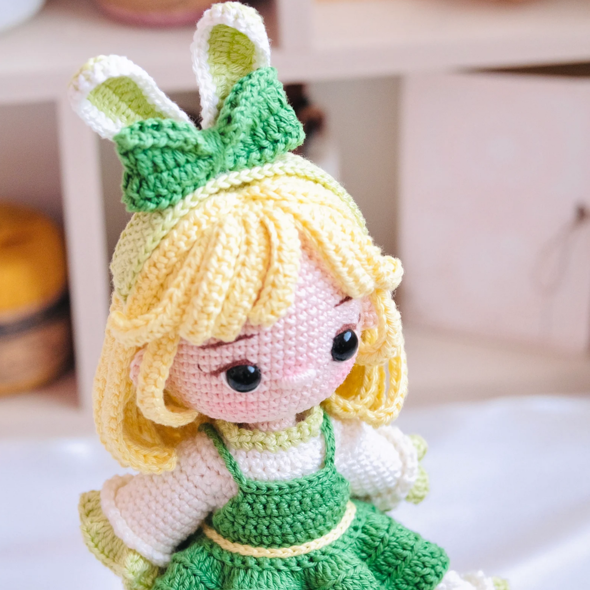 Crochet Lily Bunny Doll Pattern