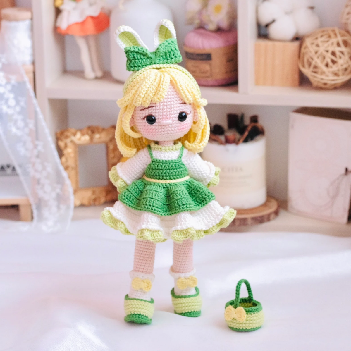Crochet Lily Bunny Doll Pattern