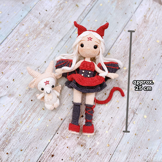 Crochet Lucy the Satan Doll Pattern