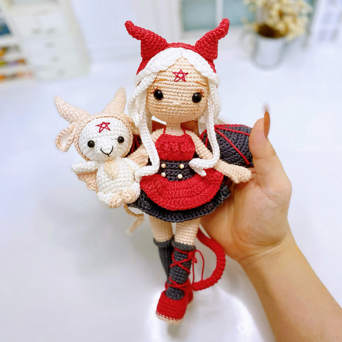 Crochet Lucy the Satan Doll Pattern