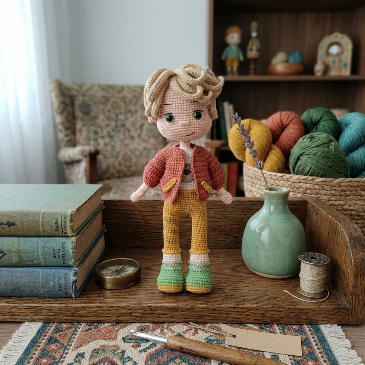 Crochet Luke Doll Pattern