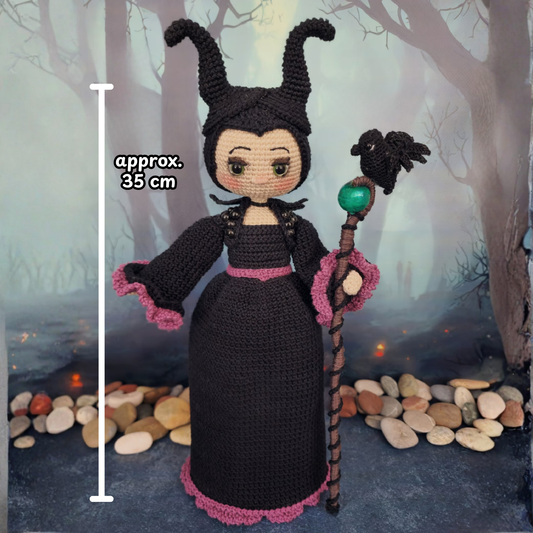 Crochet Maleficent Doll Pattern