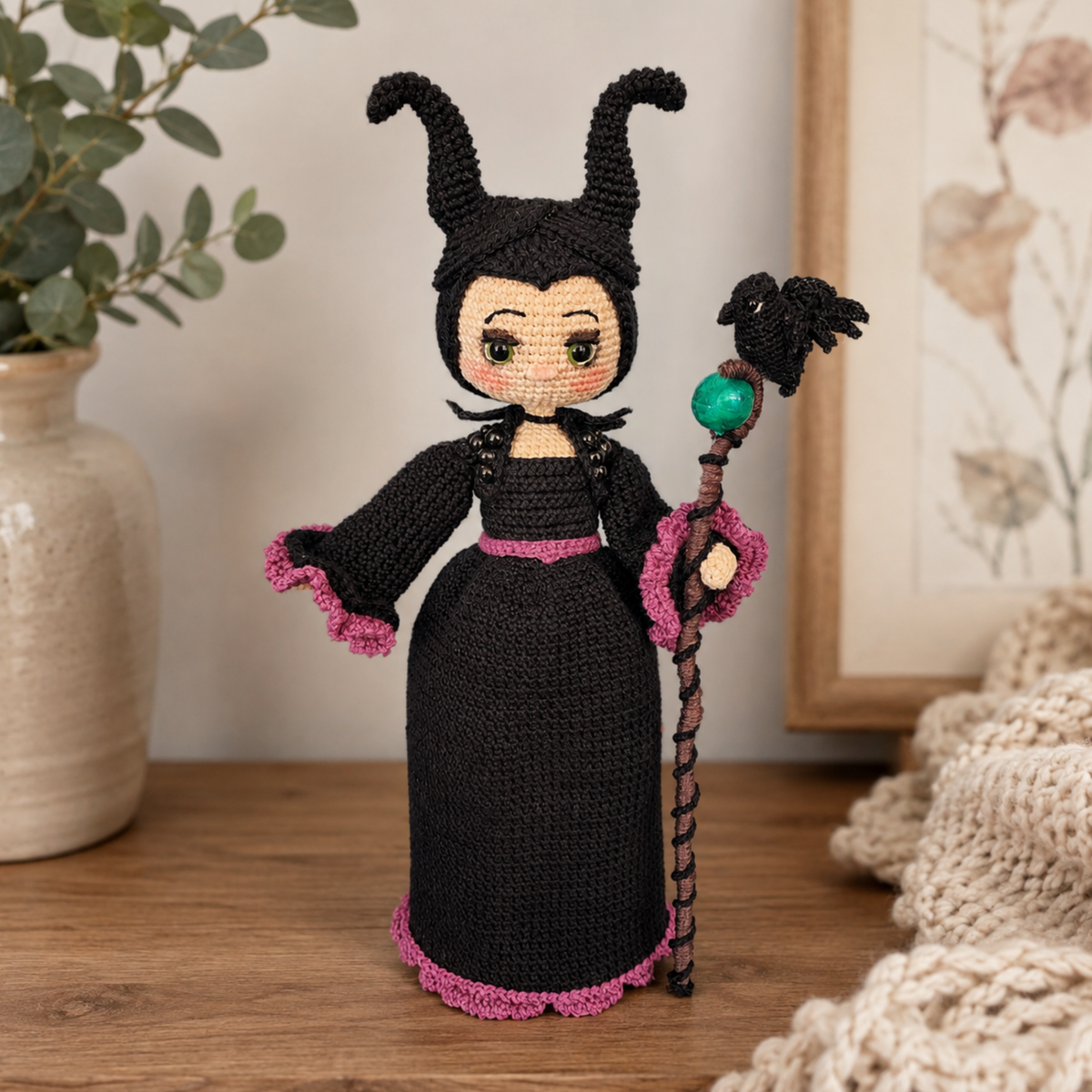 Crochet Maleficent Doll Pattern
