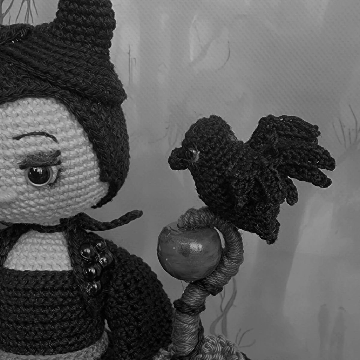 Crochet Maleficent Doll Pattern