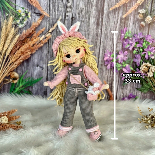 Crochet Maral Doll Clothes and Hair Pattern