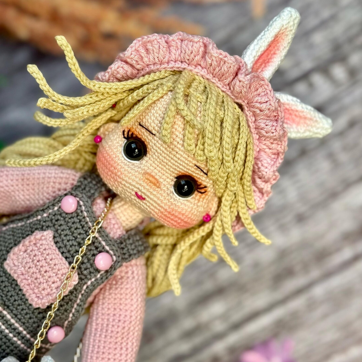 Crochet Maral Doll Clothes and Hair Pattern