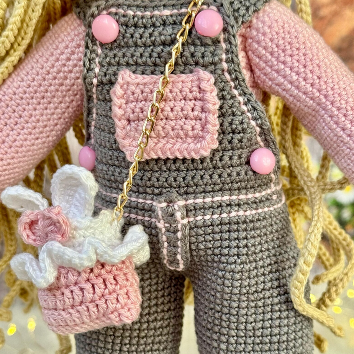 Crochet Maral Doll Clothes and Hair Pattern