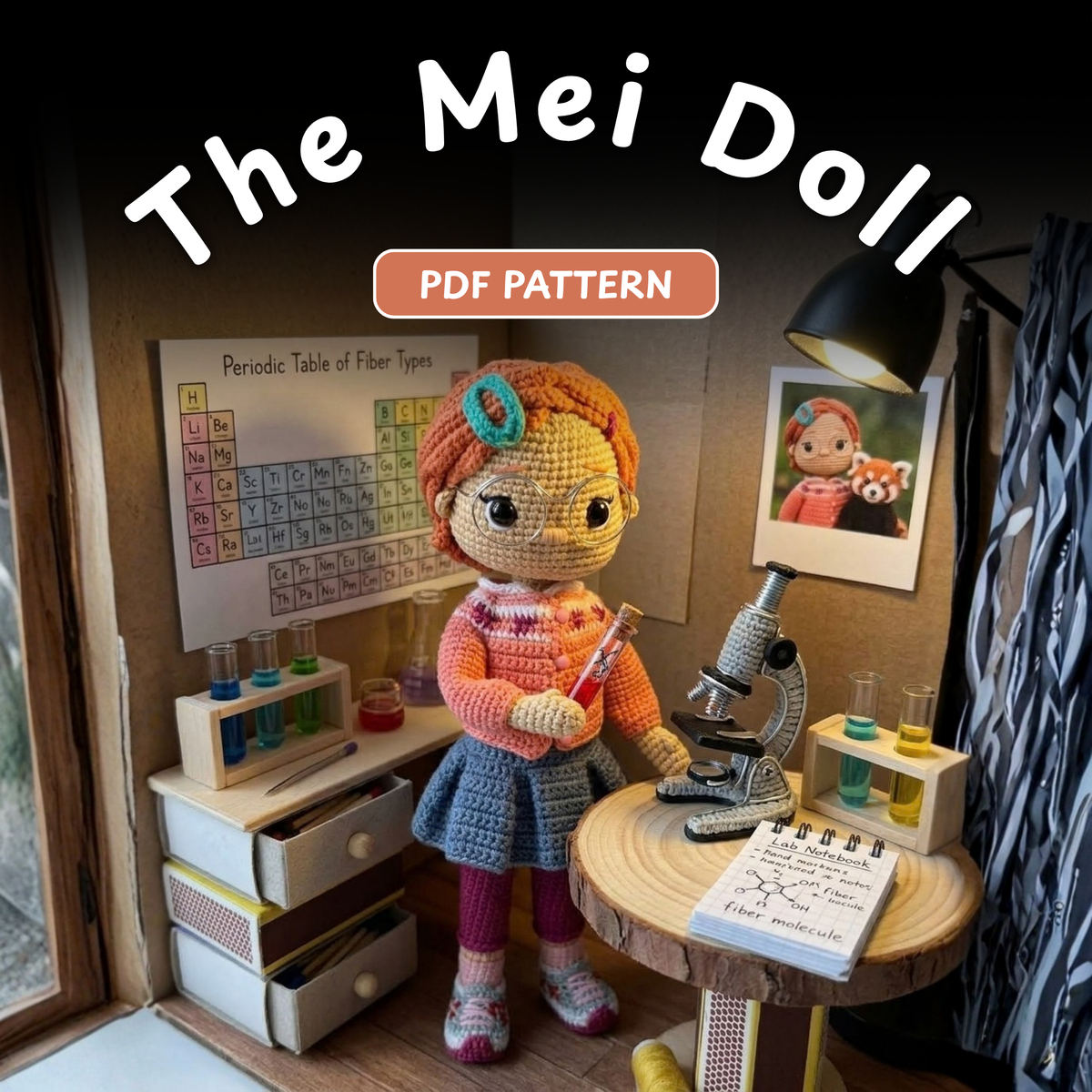 Crochet Mei Doll Pattern