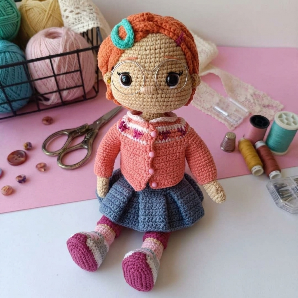 Crochet Mei Doll Pattern