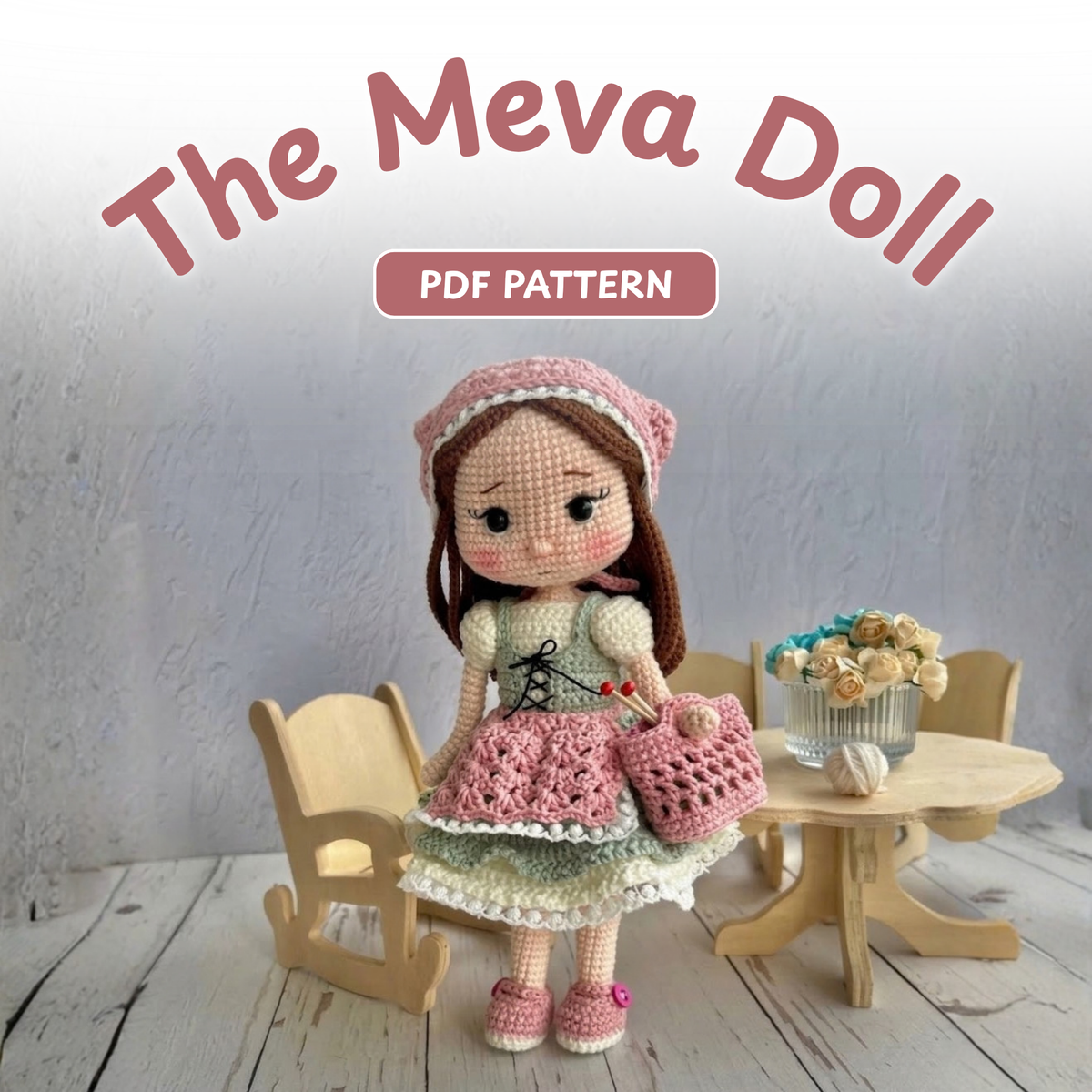 Crochet Meva Doll Pattern