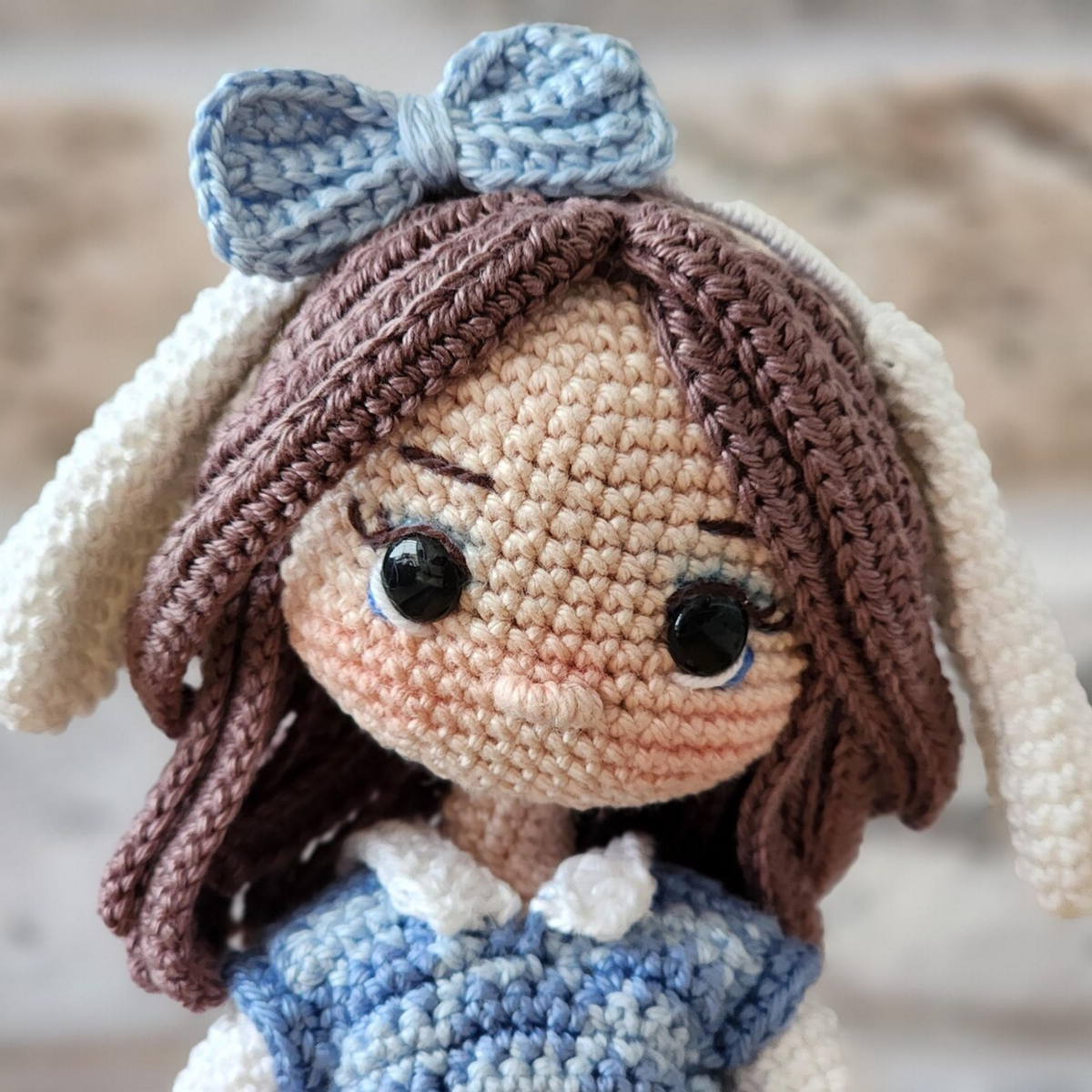 Crochet Mila Doll Pattern (With Bunny Friend)