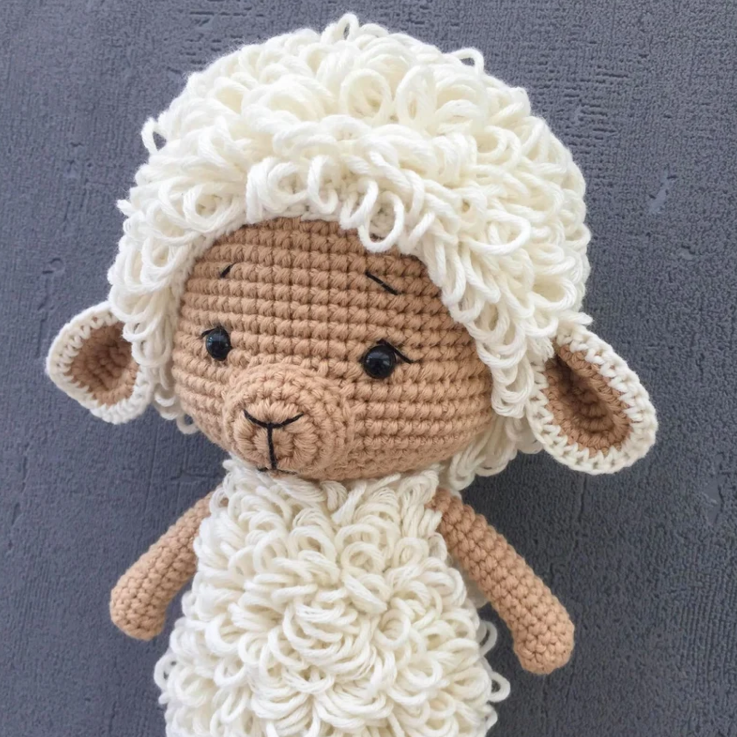 Crochet Lamb Pattern (Milky)
