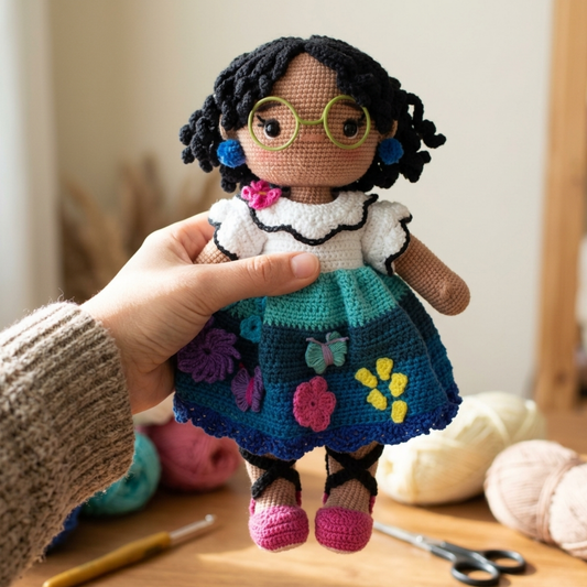 Crochet Mirabel Madrigal Doll Pattern