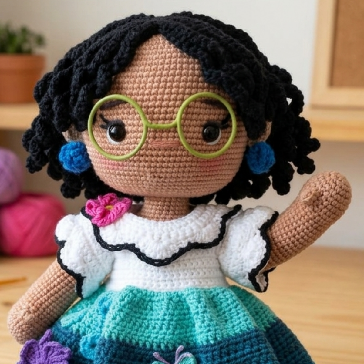 Crochet Mirabel Madrigal Doll Pattern