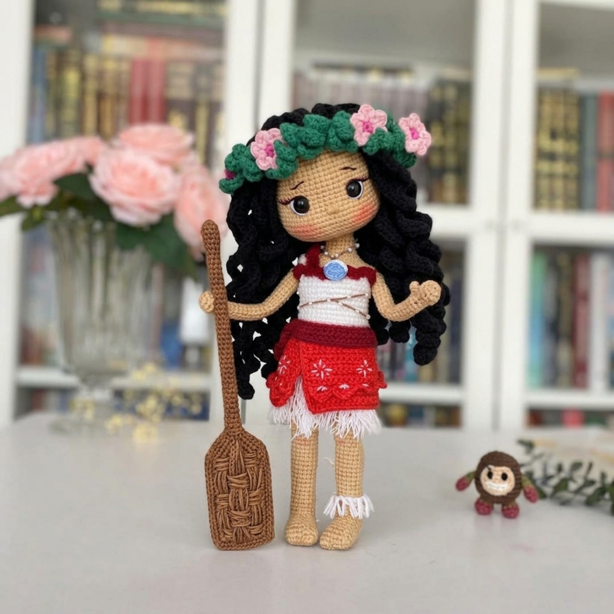 Crochet Moana Doll Pattern