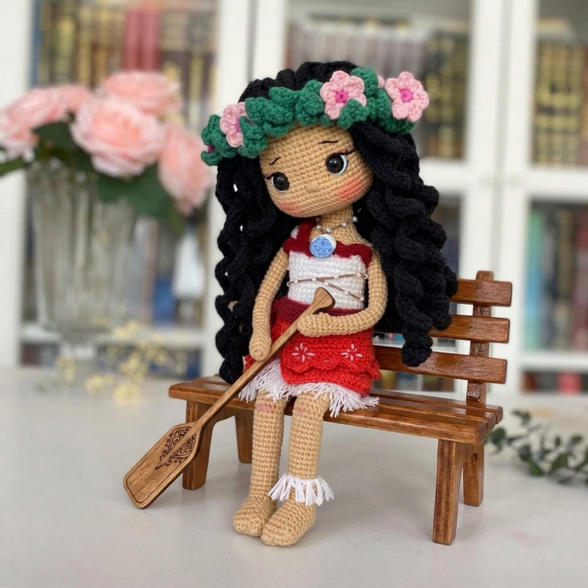 Crochet Moana Doll Pattern