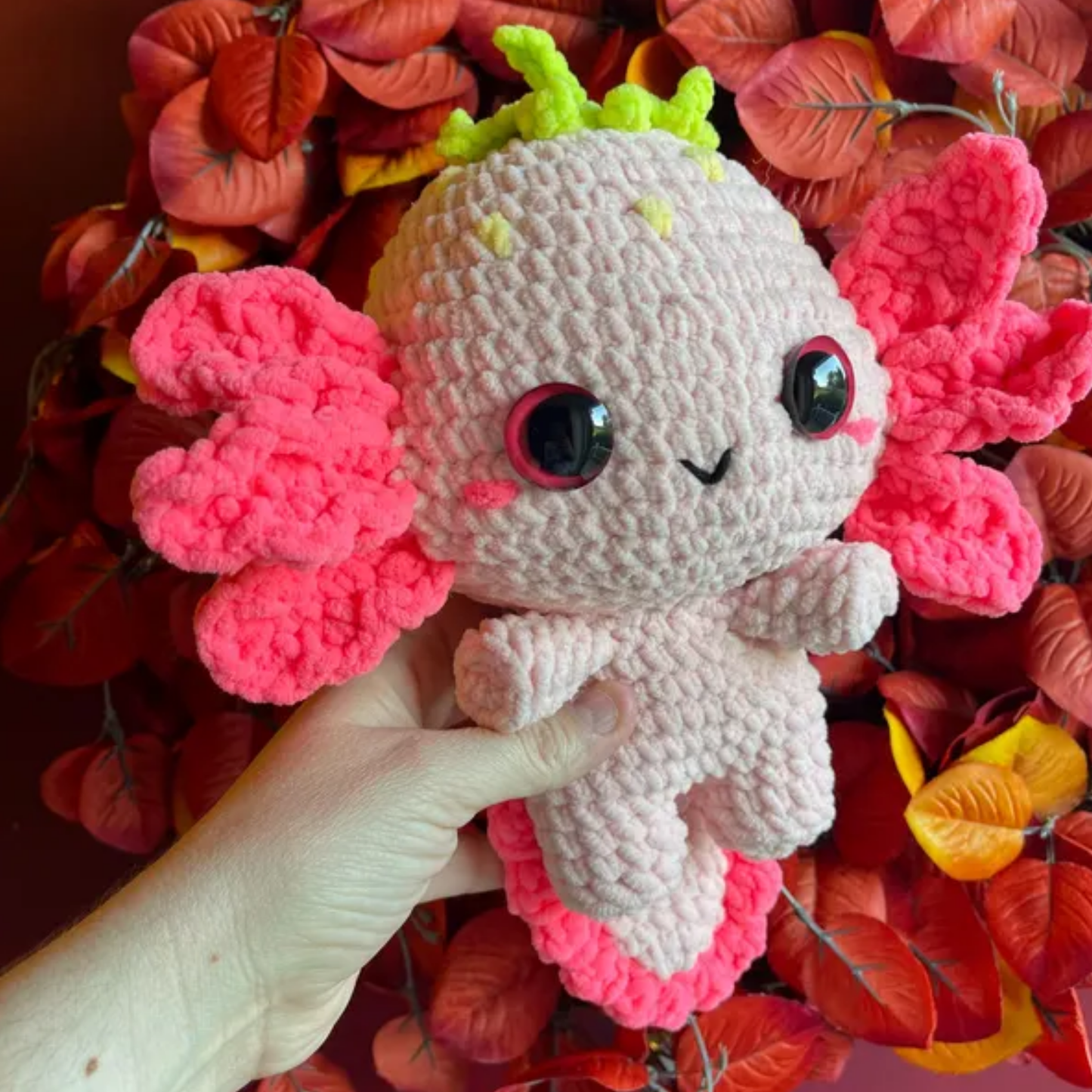 Crochet Mochi the Axolotl Pattern