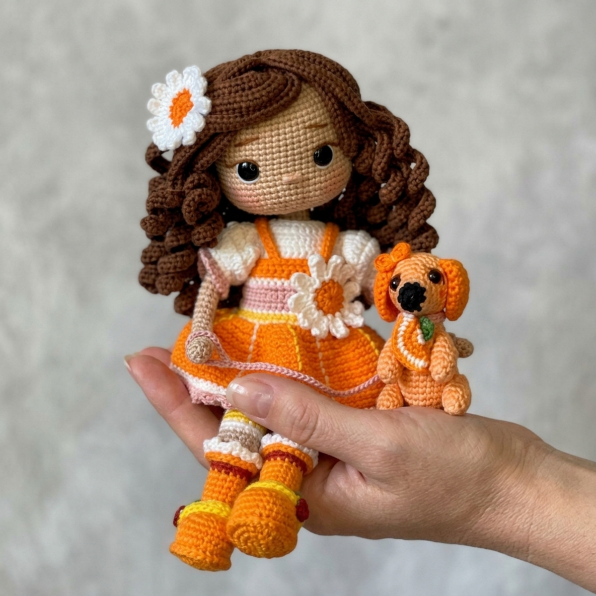 Crochet Muñeca Laranjinha Doll Pattern