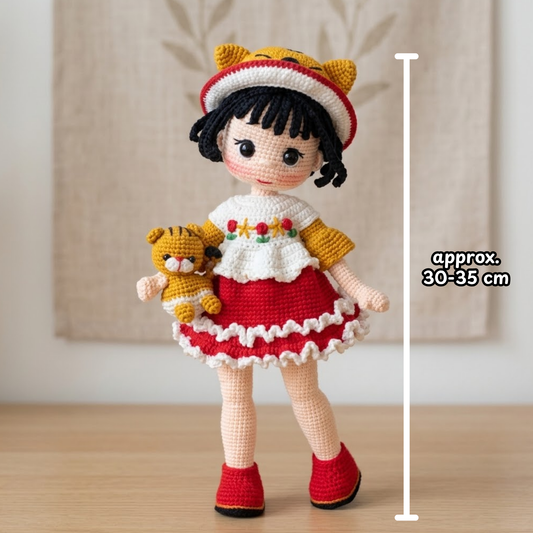 Crochet Muneca Olnbkobaya Doll Pattern